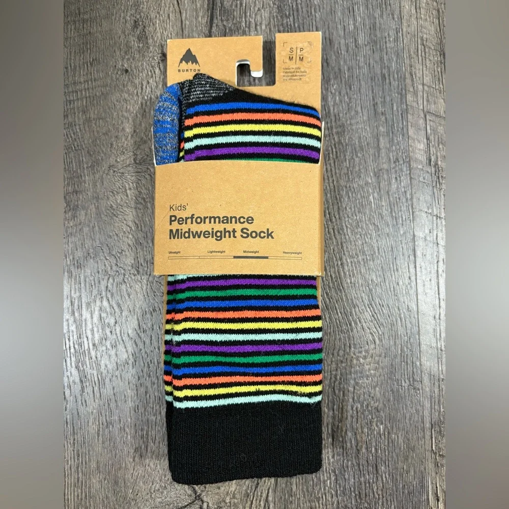 NEW | BURTON Kids Performance Midweight Sock